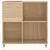 Produktbild 4 för Stereobänk sonoma-ek 84,5x38x89 cm konstruerat trä