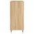 Produktbild 5 för Stereobänk sonoma-ek 84,5x38x89 cm konstruerat trä