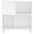 Produktbild 4 för Stereobänk vit 84,5x38x89 cm konstruerat trä