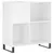 Produktbild 2 för Stereobänk vit 84,5x38x89 cm konstruerat trä
