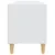 Produktbild 7 för Tv-bänk vit 100x34,5x44,5 cm konstruerat trä