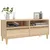 Produktbild 4 för Tv-bänk sonoma-ek 100x34,5x44,5 cm konstruerat trä