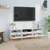 Produktbild 3 för Tv-bänk vit 150x30x44,5 cm konstruerat trä