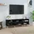 Produktbild 3 för Tv-bänk svart 150x30x44,5 cm konstruerat trä