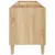 Produktbild 6 för Stereobänk sonoma-ek 121x38x48 cm konstruerat trä