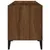 Produktbild 6 för Stereobänk brun ek 84,5x38x48 cm konstruerat trä