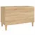 Produktbild 2 för Stereobänk sonoma-ek 74,5x38x48 cm konstruerat trä