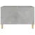 Produktbild 5 för Stereobänk betonggrå 74,5x38x48 cm konstruerat trä