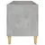 Produktbild 6 för Stereobänk betonggrå 74,5x38x48 cm konstruerat trä