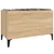 Produktbild 4 för Stereobänk sonoma-ek 74,5x38x48 cm konstruerat trä
