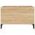Produktbild 5 för Stereobänk sonoma-ek 74,5x38x48 cm konstruerat trä
