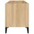 Produktbild 6 för Stereobänk sonoma-ek 74,5x38x48 cm konstruerat trä