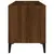 Produktbild 6 för Stereobänk brun ek 74,5x38x48 cm konstruerat trä