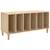 Produktbild 2 för Stereobänk sonoma-ek 100x38x48 cm konstruerat trä