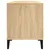 Produktbild 6 för Stereobänk sonoma-ek 100x38x48 cm konstruerat trä