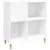 Produktbild 2 för Stereobänk vit 84,5x38x89 cm konstruerat trä