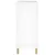 Produktbild 6 för Stereobänk vit 84,5x38x89 cm konstruerat trä
