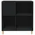 Produktbild 5 för Stereobänk svart 84x38x89 cm konstruerat trä