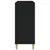Produktbild 6 för Stereobänk svart 84x38x89 cm konstruerat trä