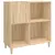 Produktbild 2 för Stereobänk sonoma-ek 84,5x38x89 cm konstruerat trä
