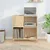 Produktbild 3 för Stereobänk sonoma-ek 84,5x38x89 cm konstruerat trä