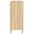 Produktbild 6 för Stereobänk sonoma-ek 84,5x38x89 cm konstruerat trä