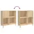 Produktbild 7 för Stereobänk sonoma-ek 84,5x38x89 cm konstruerat trä