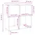 Produktbild 9 för Stereobänk rökfärgad ek 84,5x38x89 cm konstruerat trä