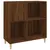 Produktbild 2 för Stereobänk brun ek 84,5x38x89 cm konstruerat trä