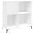 Produktbild 2 för Stereobänk vit 84,5x38x89 cm konstruerat trä