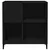 Produktbild 5 för Stereobänk svart 84,5x38x89 cm konstruerat trä