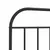 Produktbild 6 för Huvudgavel metall svart 180 cm