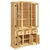 Produktbild 5 för Skänk Corona honungsbrun 112x43x196 cm massiv furu