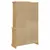 Produktbild 7 för Skänk Corona honungsbrun 112x43x196 cm massiv furu