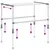 Produktbild 6 för Torkställ 83x (50-55) x (40-85) cm aluminium