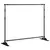 Produktbild 5 för Bakgrundsstativ svart 254x243 cm stål