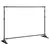 Produktbild 5 för Bakgrundsstativ svart 305x243 cm stål