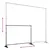 Produktbild 6 för Bakgrundsstativ svart 305x243 cm stål