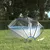 Produktbild 3 för Pooltak med fäste runt 406x203 cm PVC
