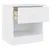 Produktbild 4 för Sängbord ALTA vit 43x35x40,5 cm massiv furu