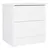 Produktbild 2 för Sängbord ALTA vit 43x35x40,5 cm massiv furu