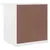 Produktbild 6 för Sängbord ALTA vit 43x35x40,5 cm massiv furu