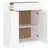 Produktbild 3 för Skoskåp ALTA vit 77x35x96 cm massiv furu