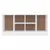 Produktbild 3 för Skobänk ALTA vit 100x35x45 cm massiv furu