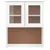 Produktbild 4 för Överdel kommod ALTA 77x30x92 cm vit massiv furu