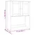 Produktbild 9 för Överdel kommod ALTA 77x30x92 cm vit massiv furu