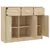 Produktbild 6 för Skänk sonoma-ek 91x28x75 cm konstruerat trä
