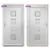 Produktbild 6 för Ytterdörr vit 98x208 cm PVC