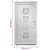 Produktbild 10 för Ytterdörr vit 108x200 cm PVC
