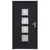 Produktbild 3 för Ytterdörr antracit 98x190 cm PVC
